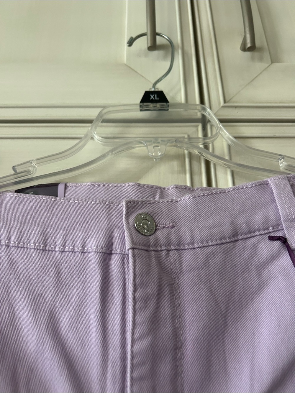 Gloria Vanderbilt Amanda Lavender Bermuda Shorts - Picture 3 of 9